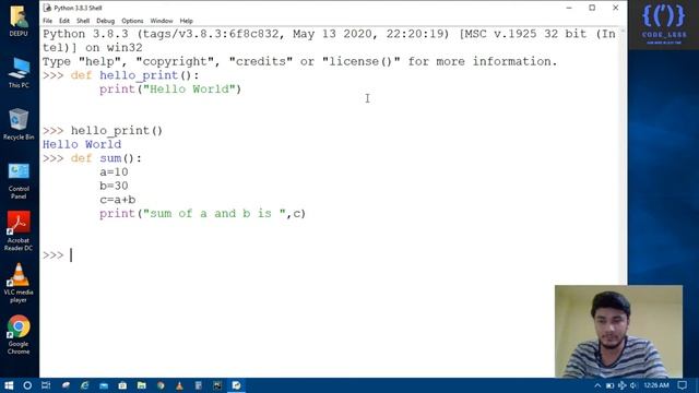 Python's Function and It's Types | User Define Functions | Build In Functions in Hindi смотреть онлайн