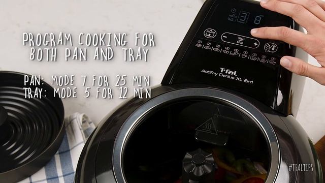 T-fal ActiFry | How to duo dinner with your ActiFry 9-in-1 Duo Basket air fryer смотреть онлайн