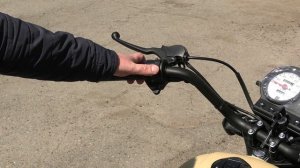 Мопед COLT в песочном цвете. Обзор. Эргономика для людей разного роста.