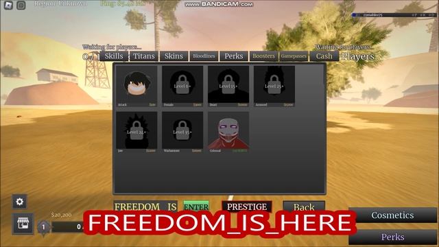 *NEW UPDATE CODES* Titan Warfare ROBLOX | SEPTEMBER 1, 2023 смотреть онлайн