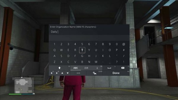 How to name your organization in GTA online PS5