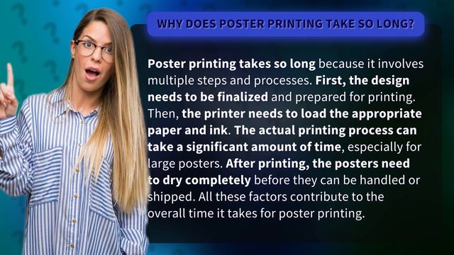 Why does poster printing take so long? смотреть онлайн