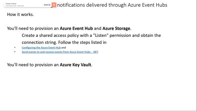 Get Change notifications delivered via Azure Event Hubs – April 2021 смотреть онлайн