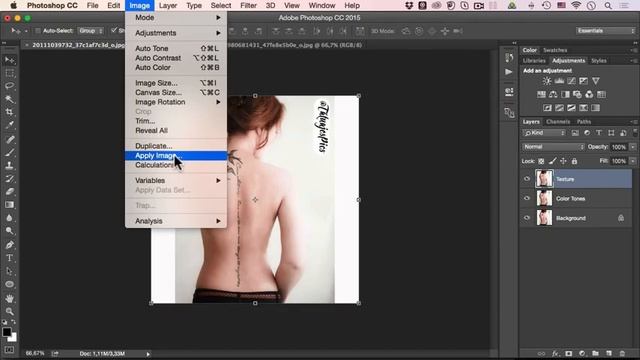 Photoshop Tutorial : How to Erase Tatoo in Photoshop смотреть онлайн