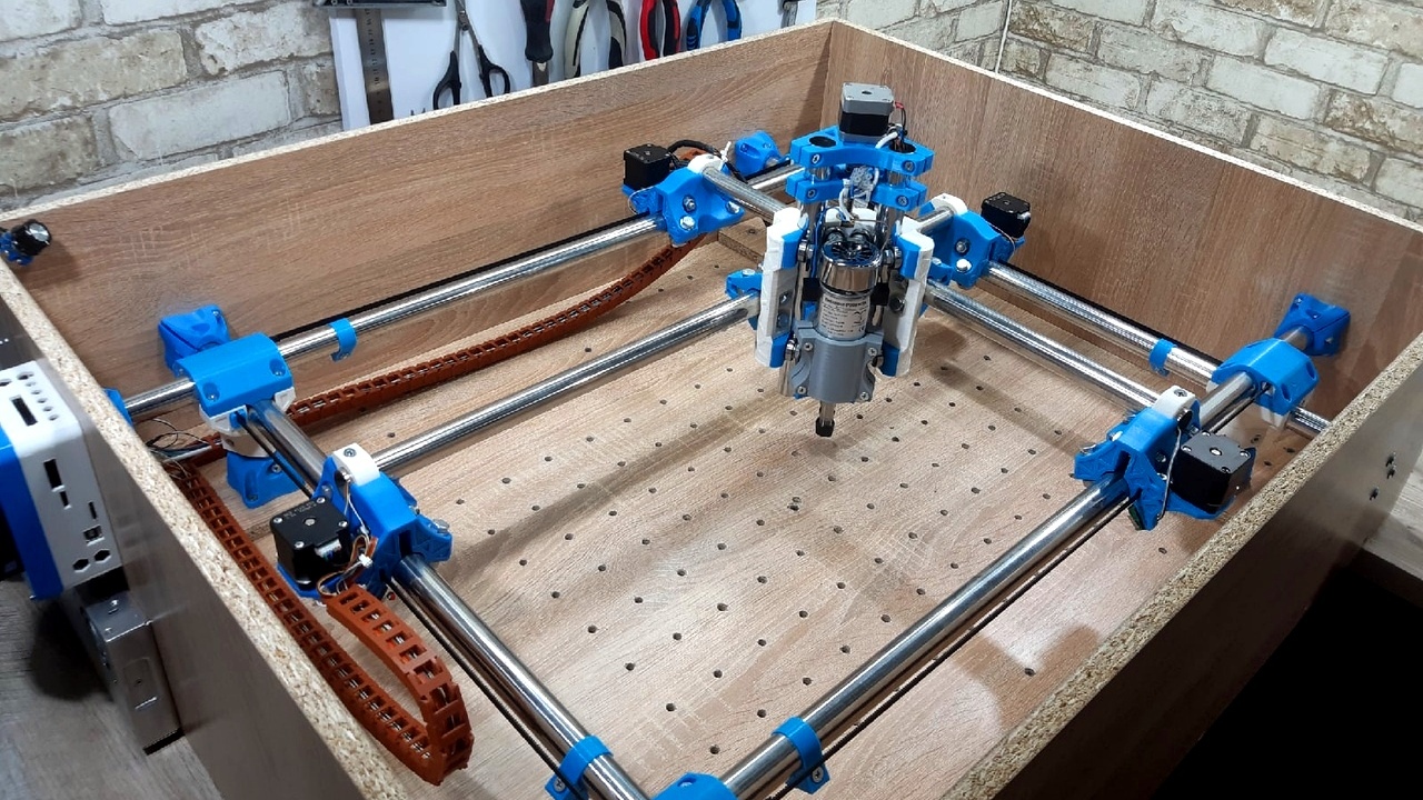 MPCNC Primo - ЧПУ фрезер на 3D принтере. Часть 3 смотреть онлайн