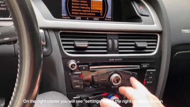 How to change LANGUAGE ON AUDI A1, A2, A3, A4, A5, A6, A7, A8, Q3, Q5, Q7 смотреть онлайн