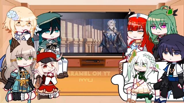 Genshin Impact reacts to Fontaine trailer! || The Final Feast || смотреть онлайн