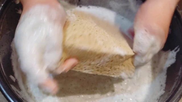 Yummy Thick Paste ? Laundry Gel, Dish Soap and Recycled Comet ? ASMR смотреть онлайн