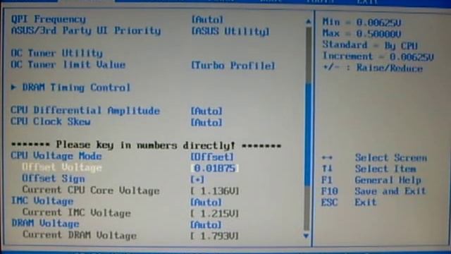 Asus P7P55D BIOS смотреть онлайн