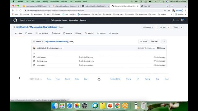 DevOps | Jenkins Advanced | Jenkins Shared Library | Upload Artifacts to S3 Bucket | 13-Nov-2021 смотреть онлайн