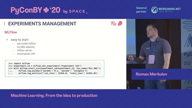 PyConBY 2020: Roman Merkulov - Machine Learning. From the idea to production (RU) смотреть онлайн