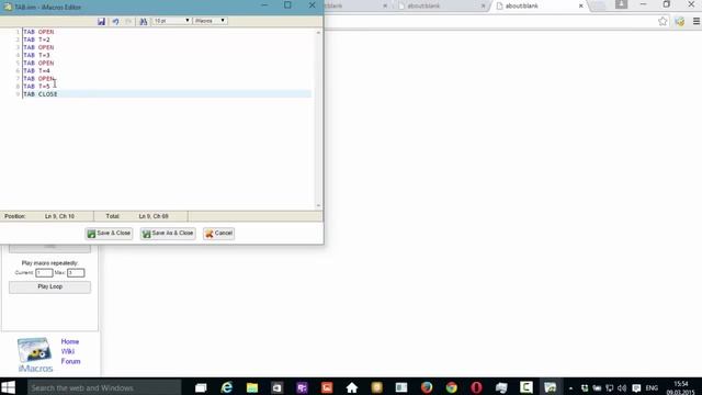 TAB Работа со Вкладками смотреть онлайн