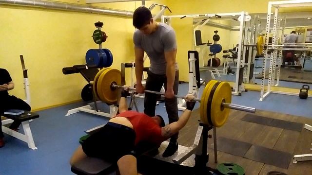Жим лежа 140*3 (28/04/2016) смотреть онлайн