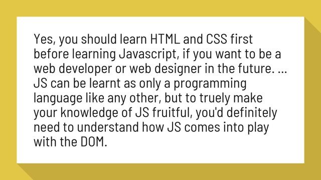 Can I learn JavaScript before HTML? смотреть онлайн