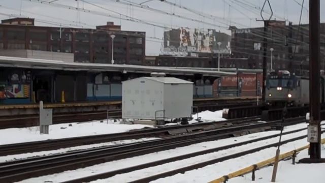 Amtrak & NJ Transit In Harrison Station (PATH)