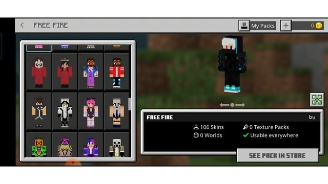 Free Fire Skin pack in minecraft Download Now смотреть онлайн