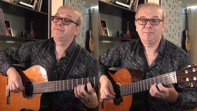 duet for two guitars | elven flowers | Эльфийские цветы | Анатолий Ядрышников | смотреть онлайн
