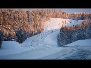 Русская СКАНДИНАВИЯ,а потом на Брянские земли | КамАЗ 53125 и Caterpillar 140 |