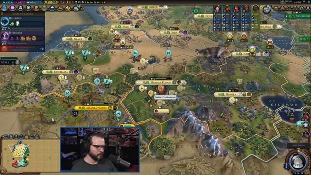 CIVILIZATION 6 - Nubia (Deity) - A MANY WARS AMANITORE - Part 14 - NEW FRONTIER PASS (MODDED) смотреть онлайн