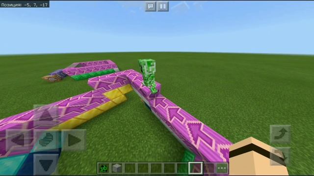 Как заставить моба двигаться в нужном направлении в Майнкрафт ПЕ | Tower Defense Bedrock Edition смотреть онлайн