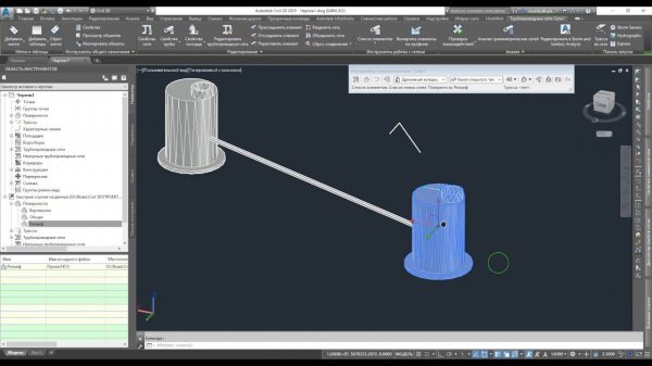 Колодец ДК Civil 3d - Конструктор элементов
