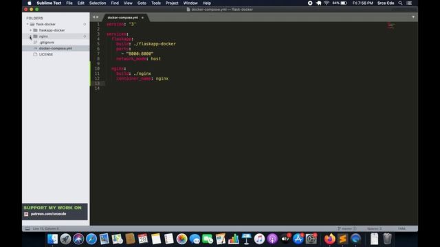 Docker-compose | NGINX - Flask application with EC2 instance using Docker p6 смотреть онлайн