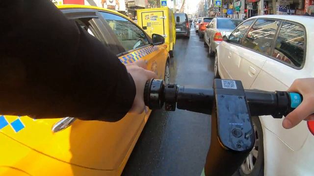 "BinBin" Ninebot MAX Plus Electric Scooter To Rent - Istanbul Ride (Environment Sound Only) 4K смотреть онлайн