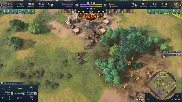 ⭐ Beastyqt vs 1PuppyPaw G3 - Golden League II - Fast Start Frenzy смотреть онлайн