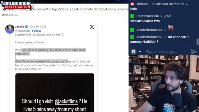 SSSNIPERWOLF DÉMONÉTISÉ PAR YOUTUBE смотреть онлайн