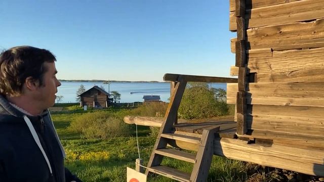 Экскурсия по ветряной мельнице из деревни Вороний остров смотреть онлайн