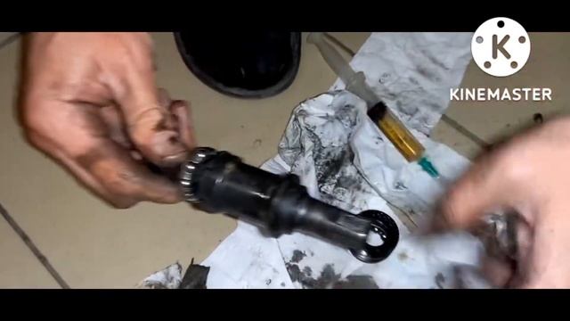 Ремонт каретки Stern Dynamic 2.0. Появился небольшой люфт, смазываем и подтягиваем каретку.