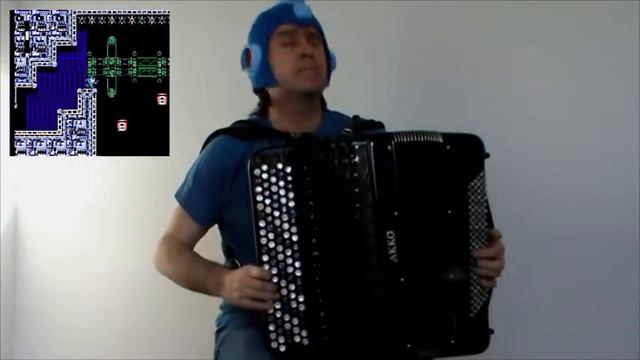 Megaman 3 - Spark Man on Accordion ロックマン スパークマン смотреть онлайн