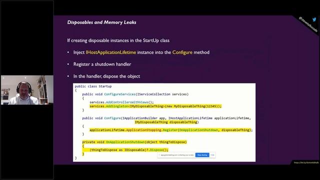 ".NET Core Dependency Injection – The Booster Jab" By Steve Collins смотреть онлайн