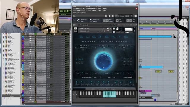 Zero G ELEMENTS Modern Scoring Synth. Walkthrough and Demo. смотреть онлайн