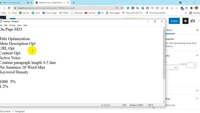Complete On Page SEO Optimization with KW Research & Content Writing смотреть онлайн