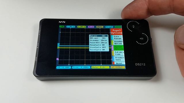 Dwukanałowy, Mini Oscyloskop z generatorem sygnałów DS212 - mały ale dużo potrafi - 1MHz смотреть онлайн
