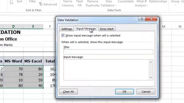 15 EXCEL DATA VALIDATION смотреть онлайн