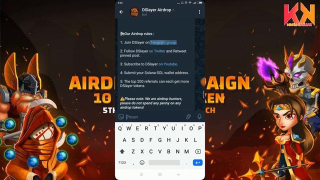 DragonSlayer Airdrop || Reward 8,000 $DSLAYER смотреть онлайн