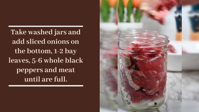 HOMEMADE CANNING MEAT / EASIEST WAY TO SAVE TIME WITH COOKING смотреть онлайн