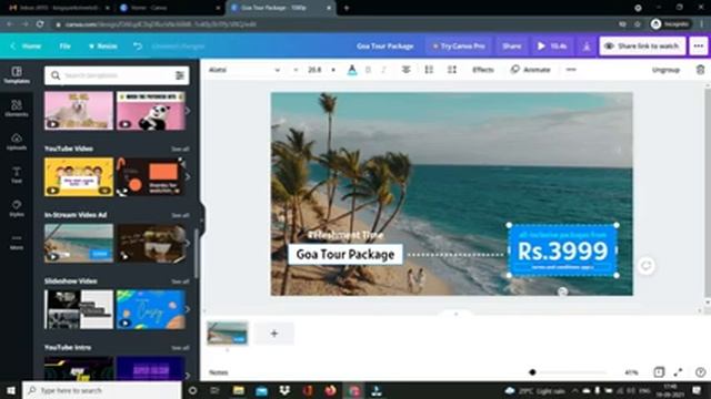 How to Create Animation in Canva (Hindi) ? Animation Kese Banaye Canva me, "Step by Step" It's Free смотреть онлайн