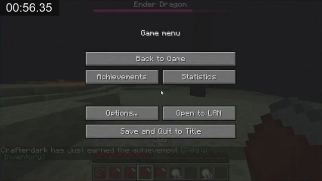Minecraft Java Any% SSG Peaceful Custom Speedrun in 1:42 (1.8) смотреть онлайн