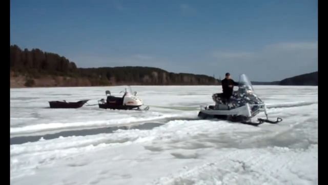 Такое могли сделать только в России! Снегоход Арктика 1500 смотреть онлайн