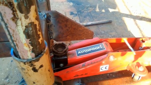 Станок для изготовления винтовых свай своими руками смотреть онлайн