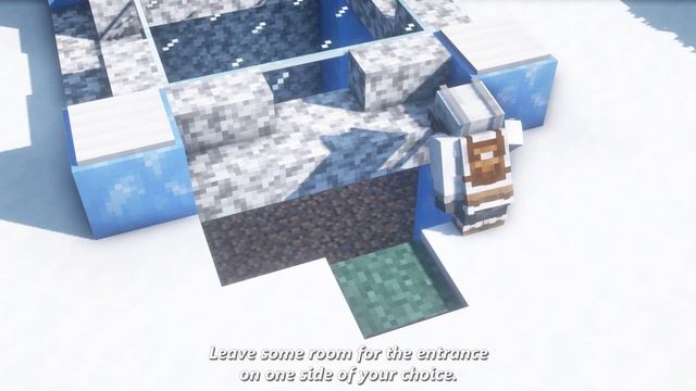 Minecraft: How to Build a Winter Underground Base | Simple Survival Base Tutorial смотреть онлайн