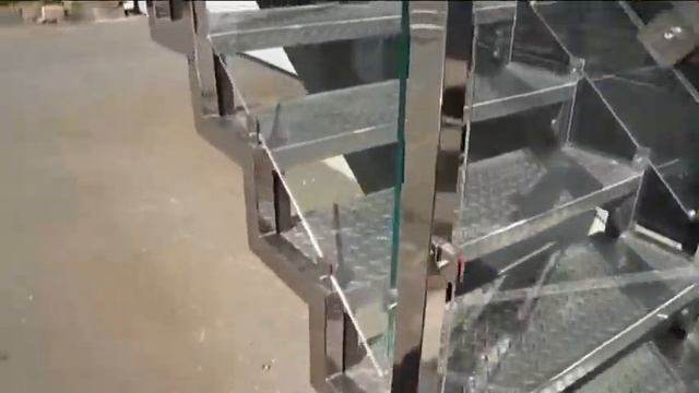 Монтаж перил из нержавеющей стали. смотреть онлайн