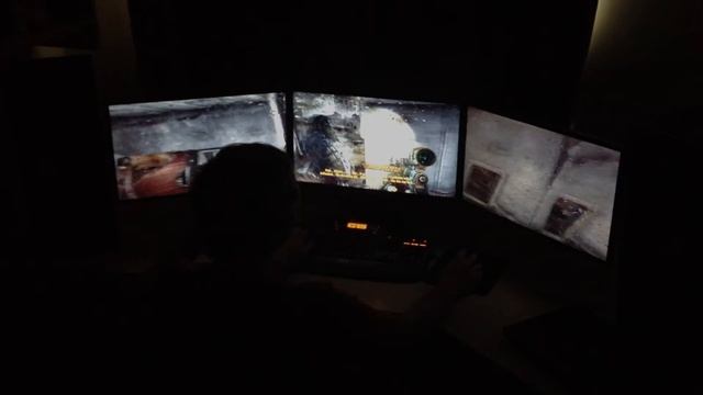 Metro: Last Light - 3 Monitors Eyefinity 5760x1080 смотреть онлайн
