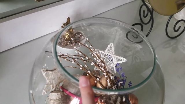 Композиция из ракушек или куда девать ракушки с моря