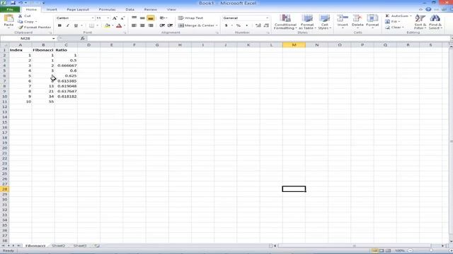 Mathematics: Series: Plotting Fibonacci Series and the Golden Ratio in Excel смотреть онлайн