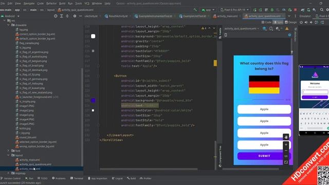 Quiz App Using Kotlin Language смотреть онлайн
