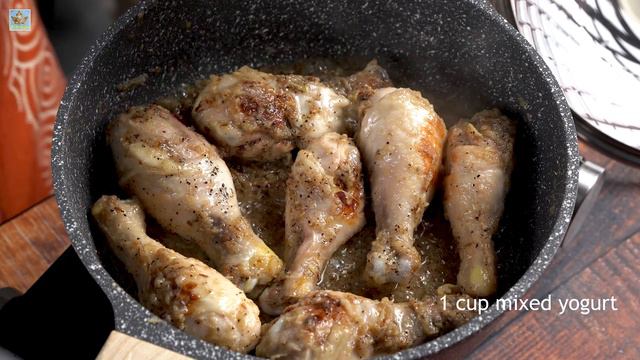 Creamy Chicken Drumsticks | Chicken Korma